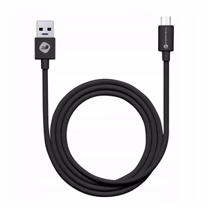 Kaapeli USB A - Micro USB Forcell F-Energy 2,4A Tube 1 m C321 musta