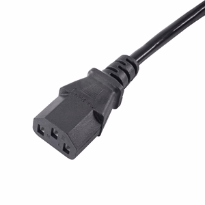 Akyga AK-PC-05 musta 5 m CEE7/7 IEC C13