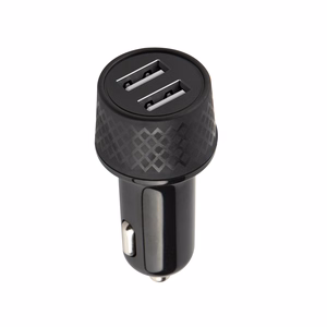 Forever LA-03 autolaturi 1xUSB 2,4A + 1xUSB QC 3.0 (musta)