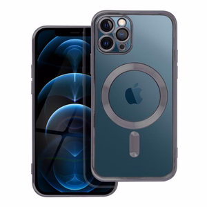 Case for iPhone 11 PRO Electro Mag Cover compatible with MagSafe black