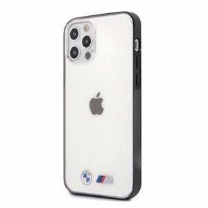 BMW Sandblast kotelo iPhone 12 Pro Max - läpinäkyvä - läpinäkyvä