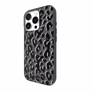 MagSafe-yhteensopiva Kate Spade New York Black City Leopard -suojakuori Apple iPhone 16 Prolle