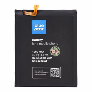 Battery for Samsung A51 4000 mAh Blue Star Premium