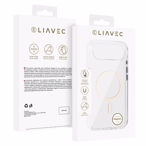 Liavec Pure Suojakuori iPhone 17 Air:lle gardenia