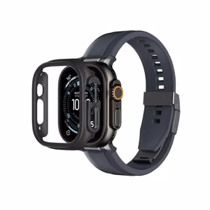 AmazingThing Minimal suojaava kuori Apple Watch Ultra 3 49mm:lle - musta