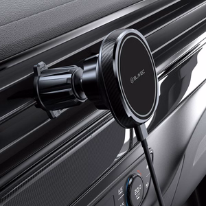 Blavec autoteline BHC-06B 15W magneettinen induktiolatauksella ja aktiivijäähdytyksellä tuuletusritilään (BHC06B-MAVIB) musta