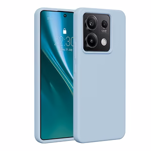 Etteri silikoninen suojakuori Xiaomi Redmi Note 13 Pro 5G:lle vaaleansininen