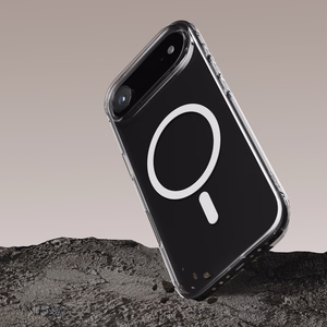 Puro Impact Clear D3O TPU+PC MagSafe-yhteensopiva suojakuori iPhone 17 Air:lle - läpinäkyvä