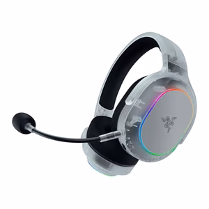 Razer Multi-Platform Gaming Headset Barracuda X Chroma Bluetooth Over-Ear Microphone Phantom White Edition Wireless
