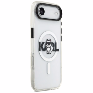 Karl Lagerfeld IML Choupette Sketch Logo MagSafe suojakuori iPhone Air - kirkas