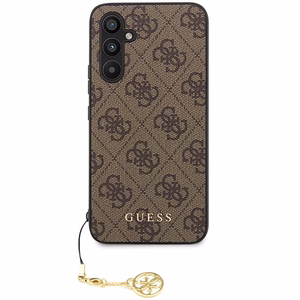 Guess 4G Charm Suojakuori Samsung Galaxy S23 FE:lle - ruskea