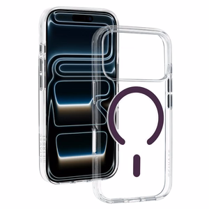 Liavec Pure suojakuori Iphone 17 Pro/18 Pro -puhelimelle, violetti (kameran ohjauspainike)