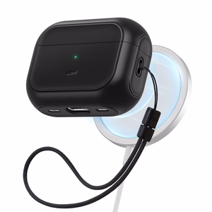 ESR Orbit Halolock MagSafe-suojakuori Apple AirPods Pro 1 / 2:lle - musta