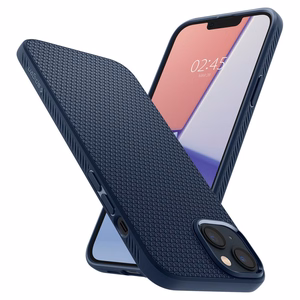 Spigen Liquid Air -kotelo iPhone 14 Plus -puhelimelle - sininen