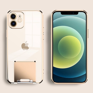 Tel Protect Kickstand Luxury Suojakuori iPhone 13 Pro:lle kultainen