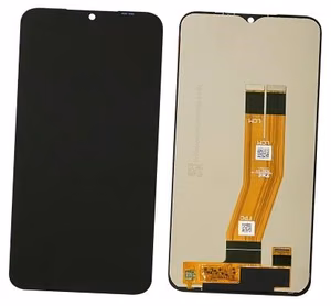 LCD näyttö Samsung A145 A14 4G 2023 kosketusnäytöllä musta ORG