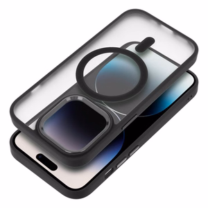 Suojakuori iPhone 17 PRO MAX:lle Full Matte Mag Cover yhteensopiva MagSafe musta