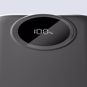 Dudao K13 10000mAh Powerbank with Built-in Cable - Black
