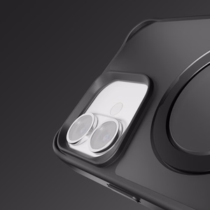 Etteri Matt Mag Ring Suojakuori iPhone 17:lle musta