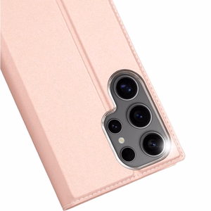 Dux Ducis SKIN PRO lompakkosuojakuori Samsung S25 Ultra ruusukulta