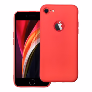 Pehmeä suojakuori iPhone 7 (m), punainen