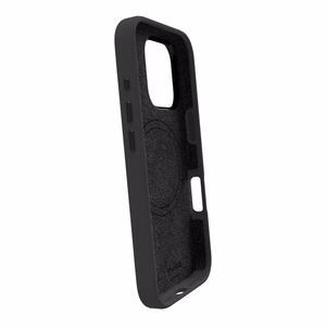 Puro Icon Mag Pro MagSafe Silikoninen Suojakuori iPhone 16 Pro Maxille - musta