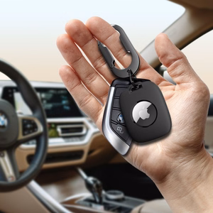 Tech-Protect Velar Suojakuori Apple AirTag 1 / 2:lle - Musta