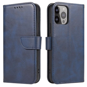 Magnet Case case for Samsung Galaxy S23+ flip cover wallet stand blue