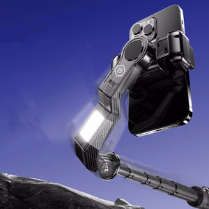 Blavec Selfie Stick Aluminium Fusion P-10 Gimbal tripod + remote control 1 metre (SSFP10G-TRB10) black