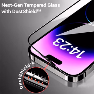 Tel Protect 10X Privacy Titanium -näkösuojattu karkaistu suojalasi Apple iPhone 17 Pro Maxille