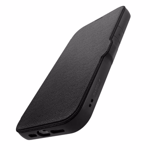 Raptic X-Doria Urban Folio suojakuori laitteelle iPhone 14 Plus, läppämallinen, musta