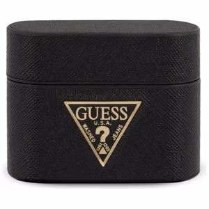 Guess Saffiano -suojakuori AirPods Prolle, musta