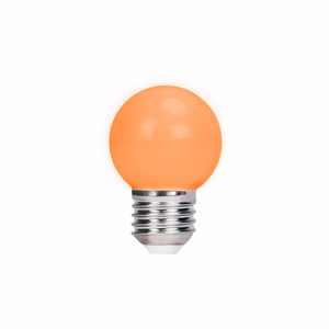 Forever Light LED-lamppu E27 G45 2W 230V oranssi 5 kpl