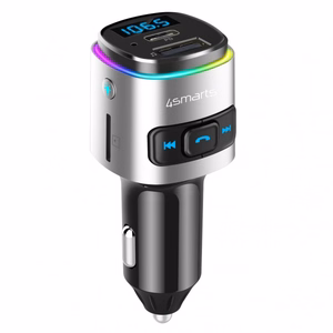 Bluetooth FM-lähetin Media&Assist 2 Multimedia-In:llä, handsfree-toiminnolla, autolaturi