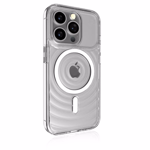 STM Reawaken Ripple MagSafe läpinäkyvä suojakuori iPhone 15 -laitteelle