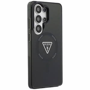 Guess Suojakuori IML Gradient Triangle MagSafe Samsung Galaxy S26 Ultra -puhelimelle musta