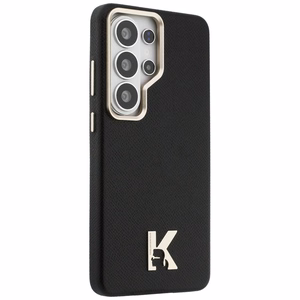 Karl Lagerfeld Suojakuori K Metal Logo MagSafe Samsung Galaxy S26 Ultra:lle musta