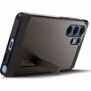 Spigen Tough Armor MagSafe suojakuori Samsung Galaxy S25 Ultra -puhelimelle - harmaa