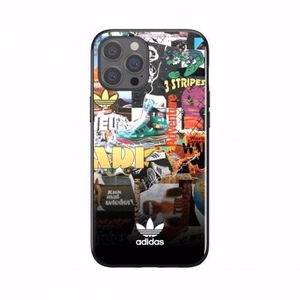 Adidas OR Snap Case Graphic AOP suojakuori iPhone 12 Pro Maxille - moniväri