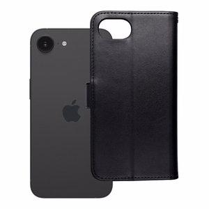 MEZZO kirjakotelo IPHONE 16e:lle (SE 4 2025) nalle musta