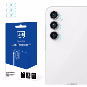 3mk Lens Protection kameran linssisuoja Samsung Galaxy S23 FE -laitteelle, 4 sarjaa