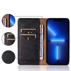 Magneetti hihna Kotelo Kotelo Samsung Galaxy A12 5G pussi lompakko + Mini Lanyard riipus Musta