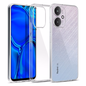 3mk Clear Case suojakuori Xiaomi Redmi 13C 5G - läpinäkyvä