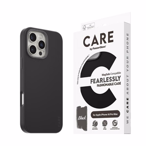 CARE by PanzerGlass Fashion suojakuori iPhone 16 Pro Max 6.9' musta/musta MagSafe 1380