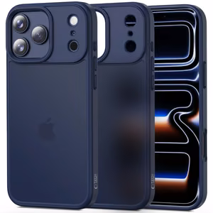 Tech-Protect MagMat Suojakuori iPhone 17 Pro:lle - Matta laivastonsininen