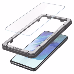 Spigen ALM Glas.tR karkaistu lasi Samsung Galaxy S21 FE - 2 kpl.