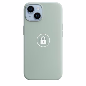 Puhelimen suojakuori Silicone Case v2 iPhone 14:lle, Succulent, pakkauksessa