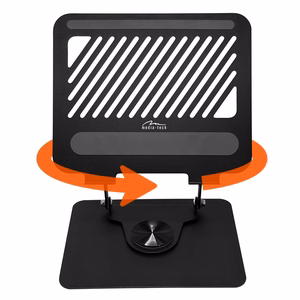 Säädettävä, pyörivä, ergonominen kannettavan tietokoneen teline 10–17″ LAPTOP STAND ROTO MT2662