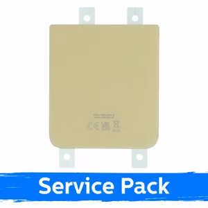 Takakansi yhteensopiva Samsung F721 Z Flip4 / keltainen / (Service Pack)