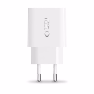 Tech-Protect NC20W wall charger USB-C port - white
